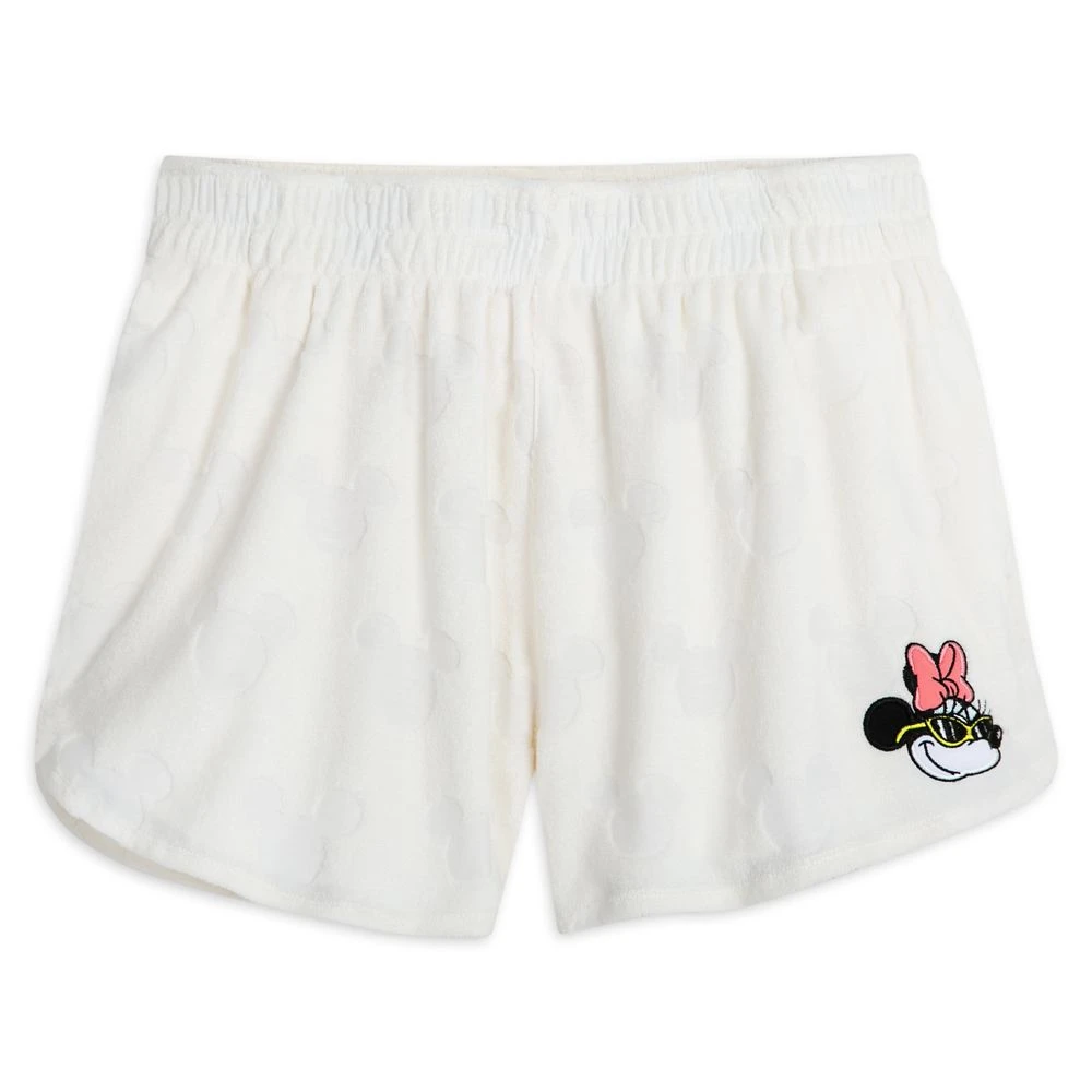 Mickey and Minnie Mouse Burnout Shorts for Women Disney Mickey And Minnie Mouse Burnout Shorts For Women -Clothing Shop 5100059750183