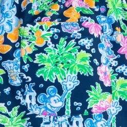 Mickey And Minnie Mouse Ocean Trail Shorts For Women By Lilly Pulitzer – Disney Parks -Clothing Shop 5100107140124 3