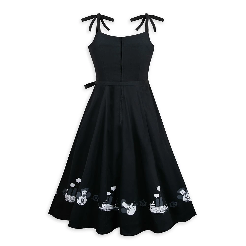 Mickey Mouse Dress for Women – Steamboat Willie Disney Mickey Mouse Dress For Women – Steamboat Willie -Clothing Shop 5101057750285 1