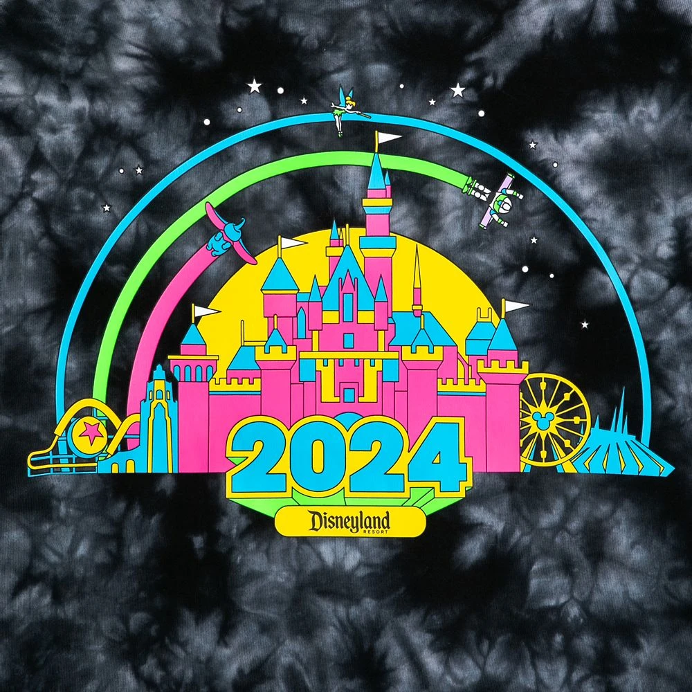 Disneyland 2024 Tie-Dye Pullover Sweatshirt for Women Disneyland 2024 Tie-Dye Pullover Sweatshirt For Women -Clothing Shop 5102057390085 2