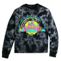 Disneyland 2024 Tie-Dye Pullover Sweatshirt For Women