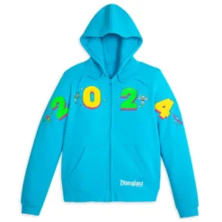 Disneyland 2024 Zip Hoodie For Women