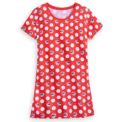 Disney Minnie Mouse Polka Dot Nightshirt For Women