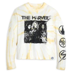 Disney The Marvels Long Sleeve Tie-Dye T-Shirt For Women