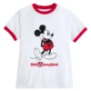 Mickey Mouse Standing Ringer T-Shirt For Women – Walt Disney World