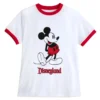 Mickey Mouse Standing Ringer T-Shirt For Women – Disneyland