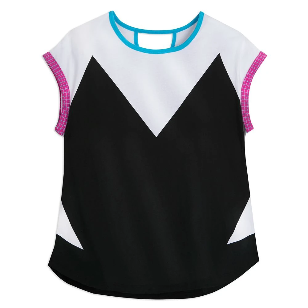 Ghost-Spider Costume Fashion T-Shirt for Women Disney Ghost-Spider Costume Fashion T-Shirt For Women -Clothing Shop 5106057530205
