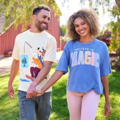 Disney Fantasyland Castle ''Believe In Magic'' T-Shirt For Women 3 Disney Fantasyland Castle ''Believe In Magic'' T-Shirt For Women -Clothing Shop 5106059240023 3