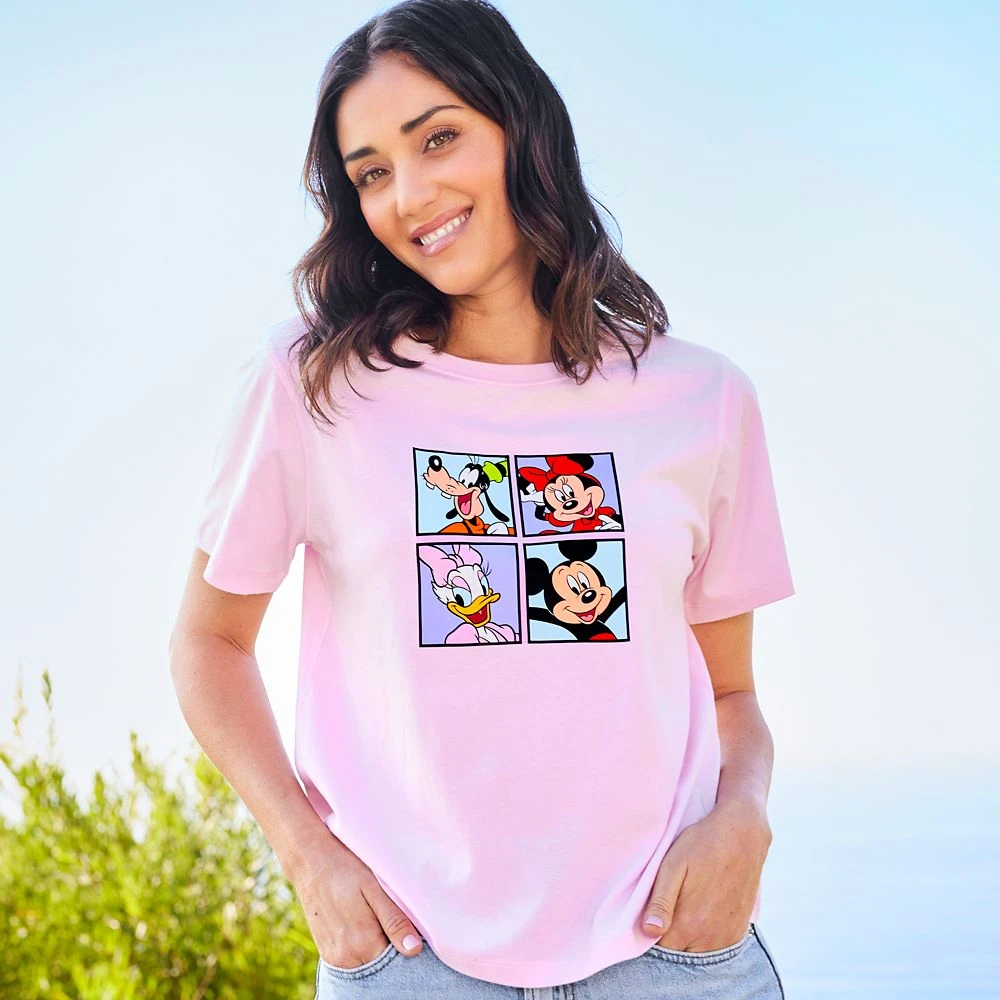 Mickey Mouse and Friends T-Shirt for Women Disney Mickey Mouse And Friends T-Shirt For Women -Clothing Shop 5106106030187 1