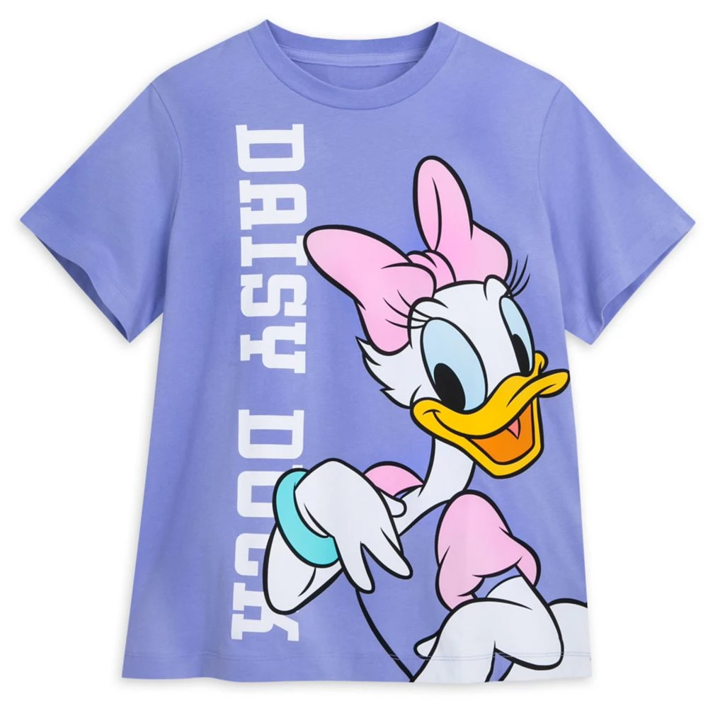 Daisy Duck Back to Front T-Shirt for Women Disney Daisy Duck Back To Front T-Shirt For Women -Clothing Shop 5106106030188