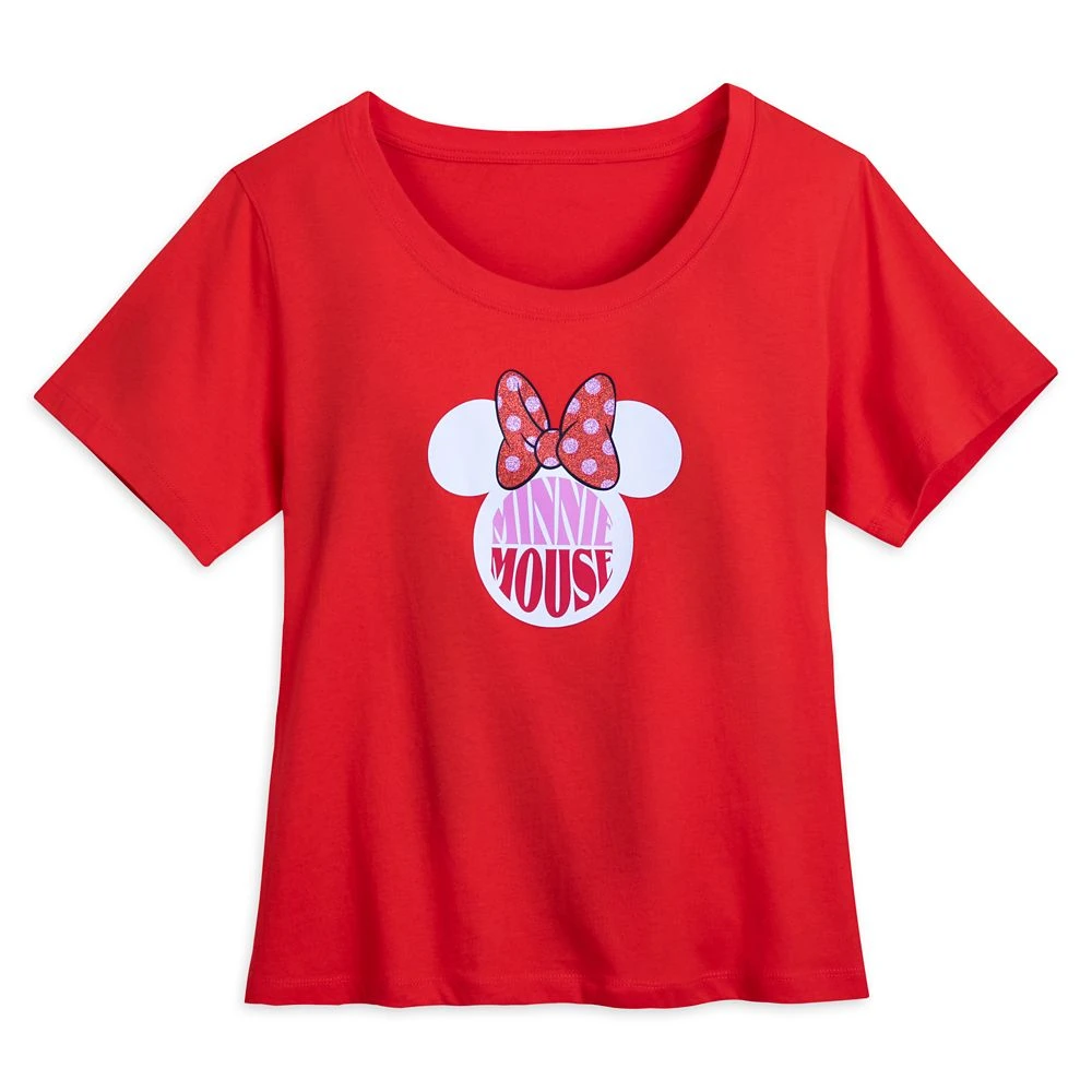 Minnie Mouse Icon Fashion T-Shirt for Women Disney Minnie Mouse Icon Fashion T-Shirt For Women -Clothing Shop 5106106030223