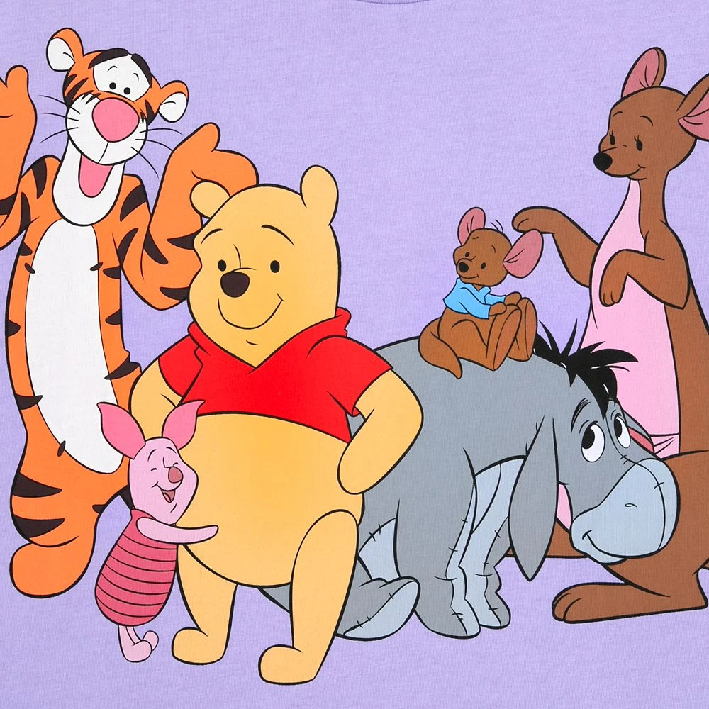 Winnie the Pooh and Pals T-Shirt for Women Disney Winnie The Pooh And Pals T-Shirt For Women -Clothing Shop 5106106030232 1