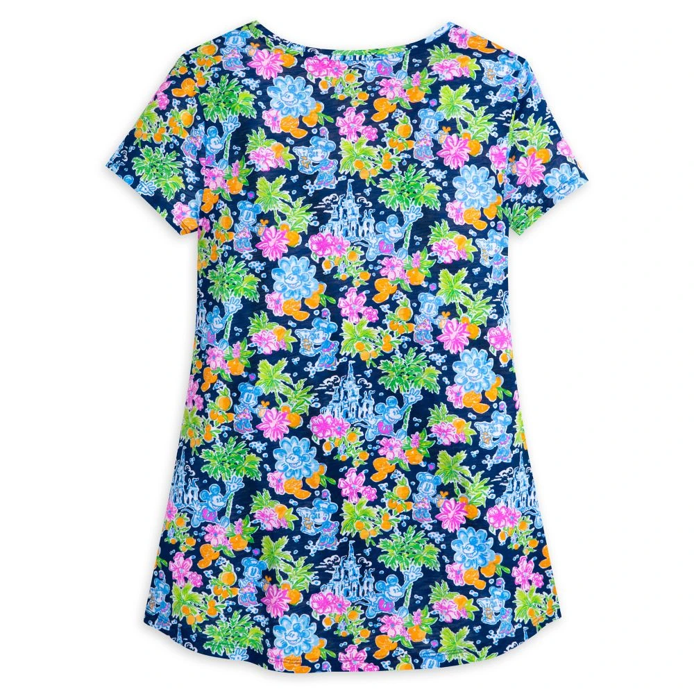 Mickey and Minnie Mouse Etta V-Neck T-Shirt for Women by Lilly Pulitzer – Disney Parks Mickey And Minnie Mouse Etta V-Neck T-Shirt For Women By Lilly Pulitzer – Disney Parks -Clothing Shop 5106107140088 1