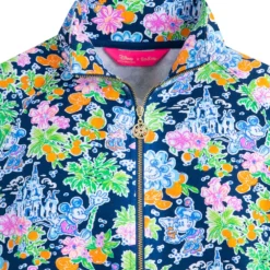 Mickey And Minnie Mouse Zip Pullover For Women By Lilly Pulitzer – Disney Parks -Clothing Shop 5106107140121 3
