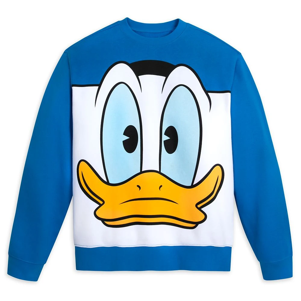 Donald Duck Pullover Sweatshirt for Adults Disney Donald Duck Pullover Sweatshirt For Adults -Clothing Shop 5201059750207