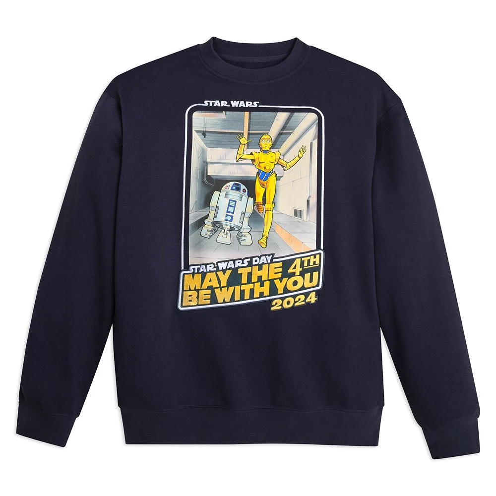 Star Wars: May the 4th Be with You 2024 Pullover Sweatshirt for Adults Disney Star Wars: May The 4th Be With You 2024 Pullover Sweatshirt For Adults -Clothing Shop 5201059750256