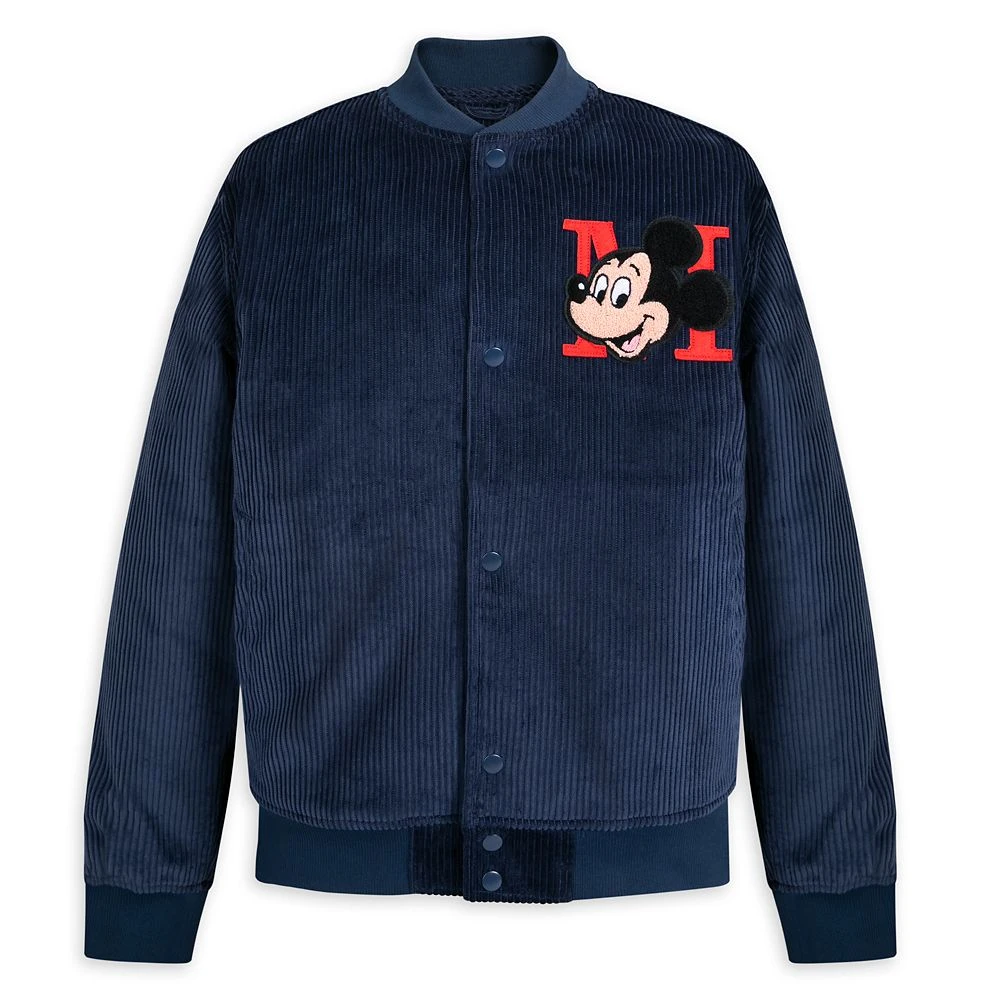Mickey Mouse Corduroy Bomber Jacket for Men Disney Mickey Mouse Corduroy Bomber Jacket For Men -Clothing Shop 5202057810134