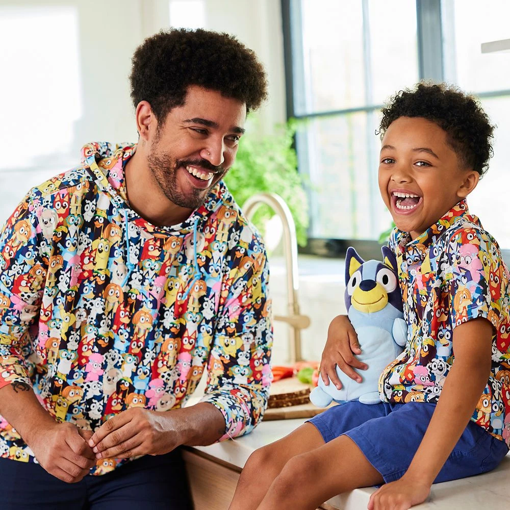 Bluey Performance Pullover Hoodie for Adults by RSVLTS Disney Bluey Performance Pullover Hoodie For Adults By RSVLTS -Clothing Shop 5202106430321 1