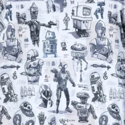 Disney Star Wars Droids Performance Pullover Hoodie For Adults By RSVLTS -Clothing Shop 5202106430333 3