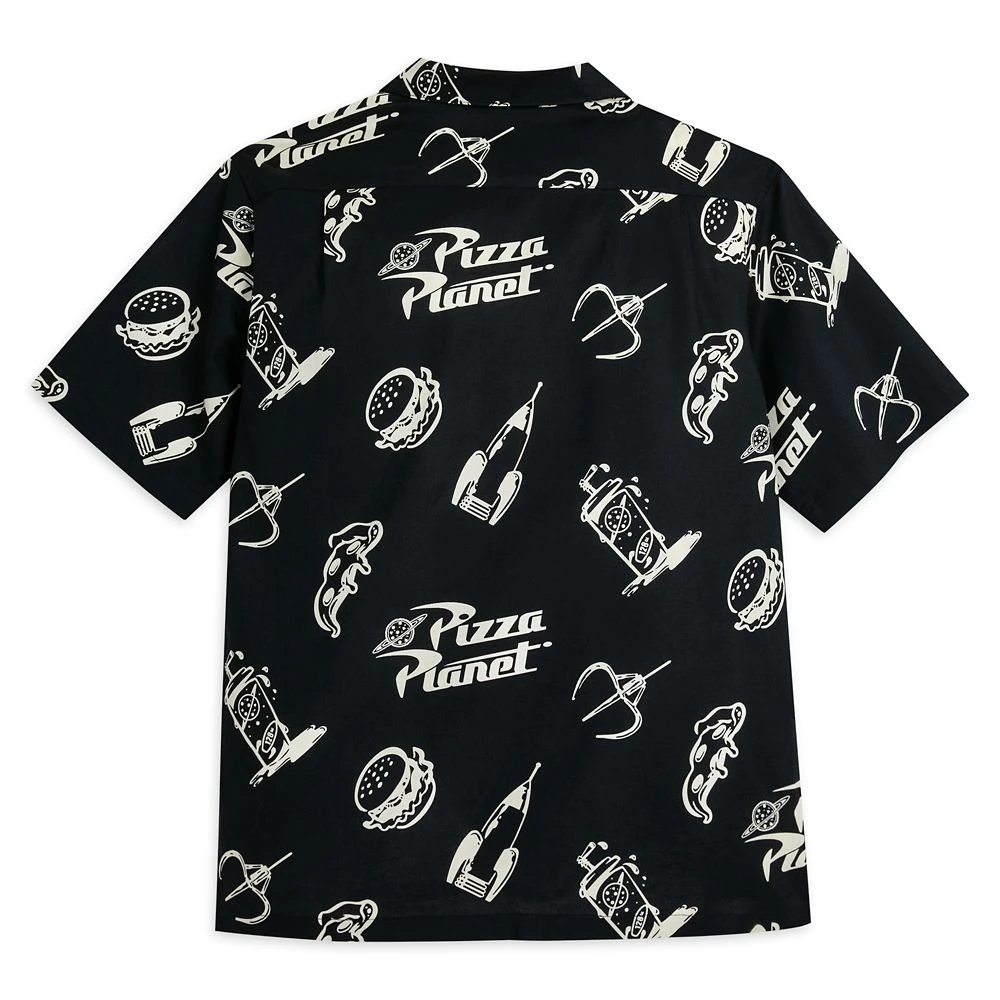 Pizza Planet Woven Shirt for Men – Toy Story Disney Pizza Planet Woven Shirt For Men – Toy Story -Clothing Shop 5205045990194 2