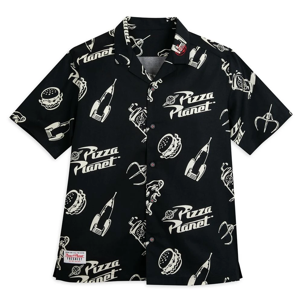 Pizza Planet Woven Shirt for Men – Toy Story Disney Pizza Planet Woven Shirt For Men – Toy Story -Clothing Shop 5205045990194