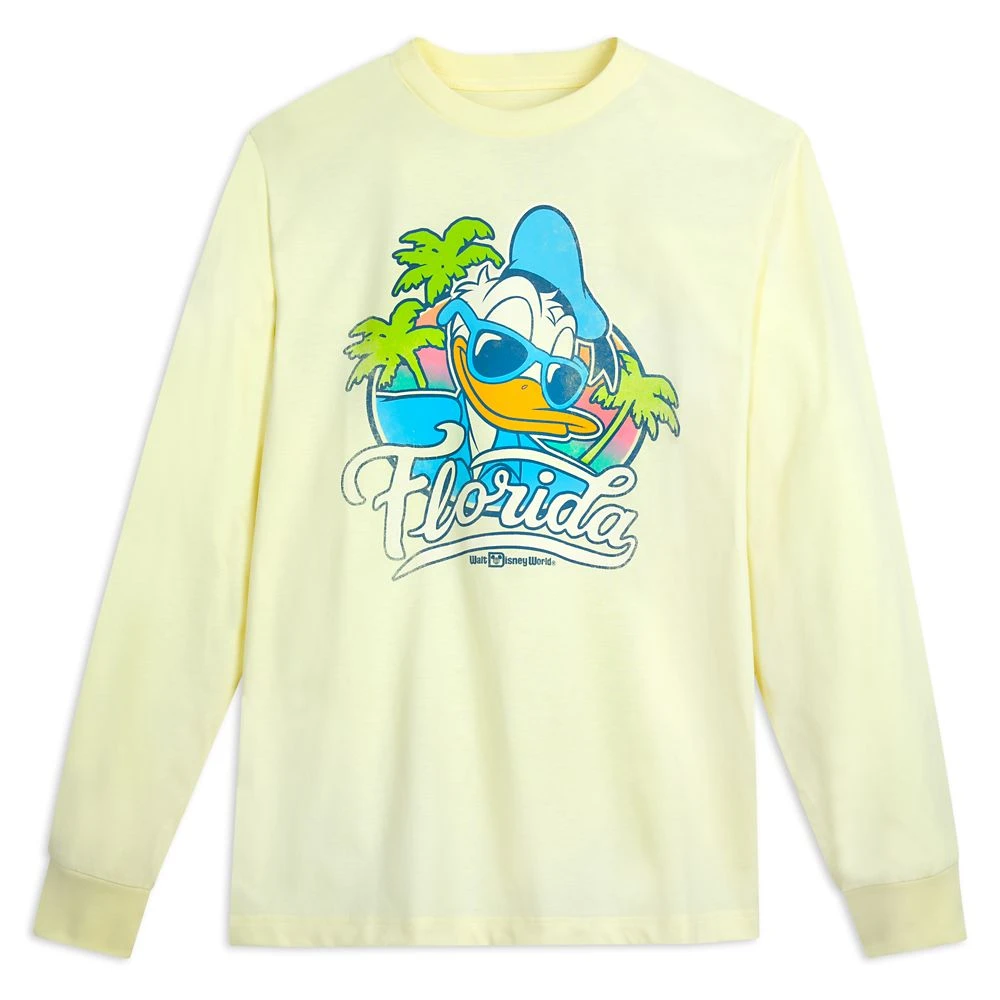 Donald Duck Florida Long Sleeve T-Shirt for Adults – Walt Disney World Donald Duck Florida Long Sleeve T-Shirt For Adults – Walt Disney World -Clothing Shop 5205048020226