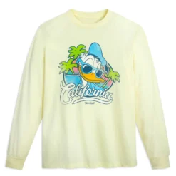Donald Duck California Long Sleeve T-Shirt For Adults – Disneyland