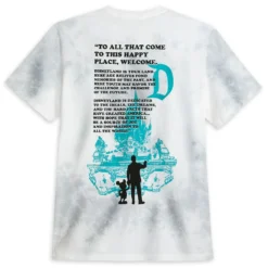 Walt Disney And Mickey Mouse ''Partners'' Tie-Dye T-Shirt For Adults – Disneyland -Clothing Shop 5205056530236 2