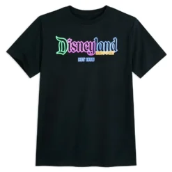 Disneyland Glow-in-the-Dark Neon Logo T-Shirt For Adults
