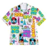 Mickey And Minnie Mouse Woven Shirt For Adults – Disneyland 2024