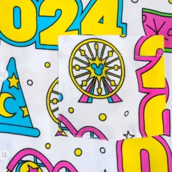 Mickey And Minnie Mouse Woven Shirt For Adults – Disneyland 2024 -Clothing Shop 5205057810034 2