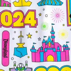 Mickey And Minnie Mouse Woven Shirt For Adults – Disneyland 2024 -Clothing Shop 5205057810034 3