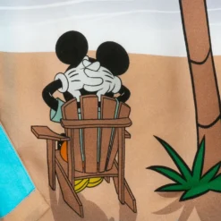 Disney Mickey And Minnie Mouse Summer Woven Shirt For Adults -Clothing Shop 5205057810152 2