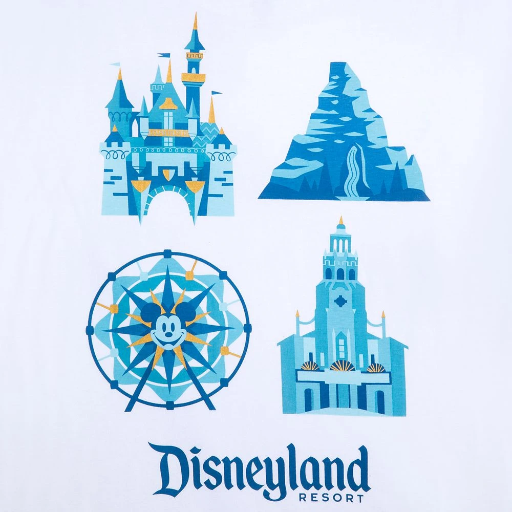 Disneyland Icons T-Shirt for Adults Disneyland Icons T-Shirt For Adults -Clothing Shop 5205059750140 3