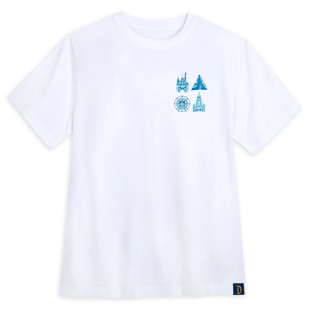 Disneyland Icons T-Shirt for Adults Disneyland Icons T-Shirt For Adults -Clothing Shop 5205059750140