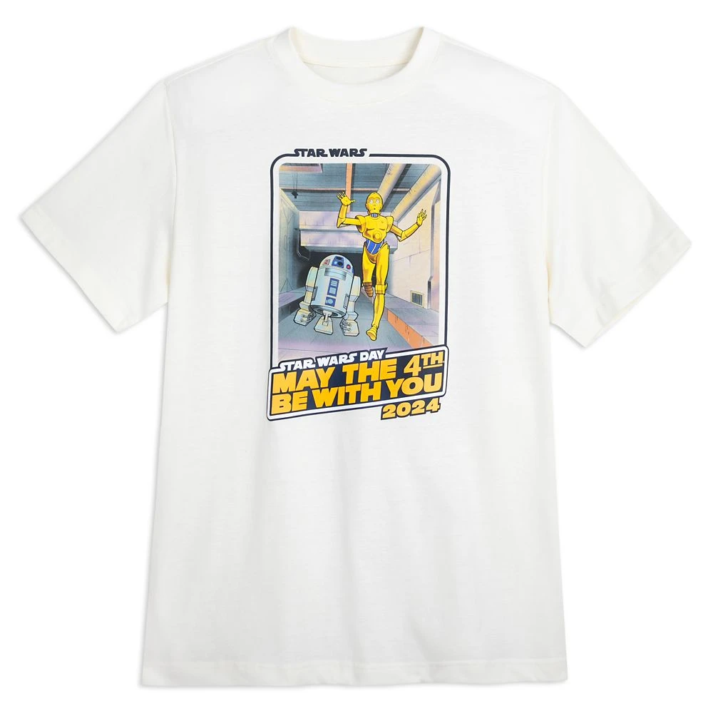 Star Wars: May the 4th Be with You 2024 T-Shirt for Adults Disney Star Wars: May The 4th Be With You 2024 T-Shirt For Adults -Clothing Shop 5205059750247