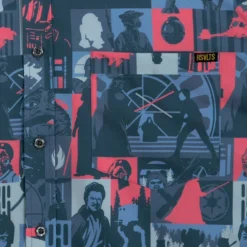 Disney Star Wars ''Trilogy's End'' Button Down Shirt For Adults By RSVLTS 2 Disney Star Wars ''Trilogy's End'' Button Down Shirt For Adults By RSVLTS -Clothing Shop 5205106430001 2