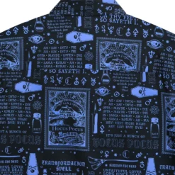 Disney Hocus Pocus ''BOOOOOK'' Button Down Shirt For Adults By RSVLTS 2 Disney Hocus Pocus ''BOOOOOK'' Button Down Shirt For Adults By RSVLTS -Clothing Shop 5205106430115 2