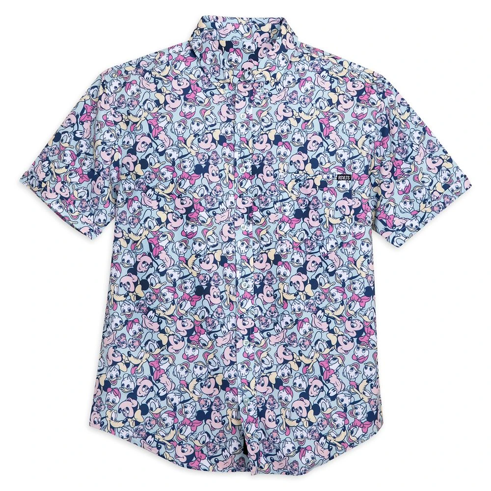 Mickey Mouse and Friends ''Afternoon'' Shirt for Adults by RSVLTS – Disney100 Mickey Mouse And Friends ''Afternoon'' Shirt For Adults By RSVLTS – Disney100 -Clothing Shop 5205106430124