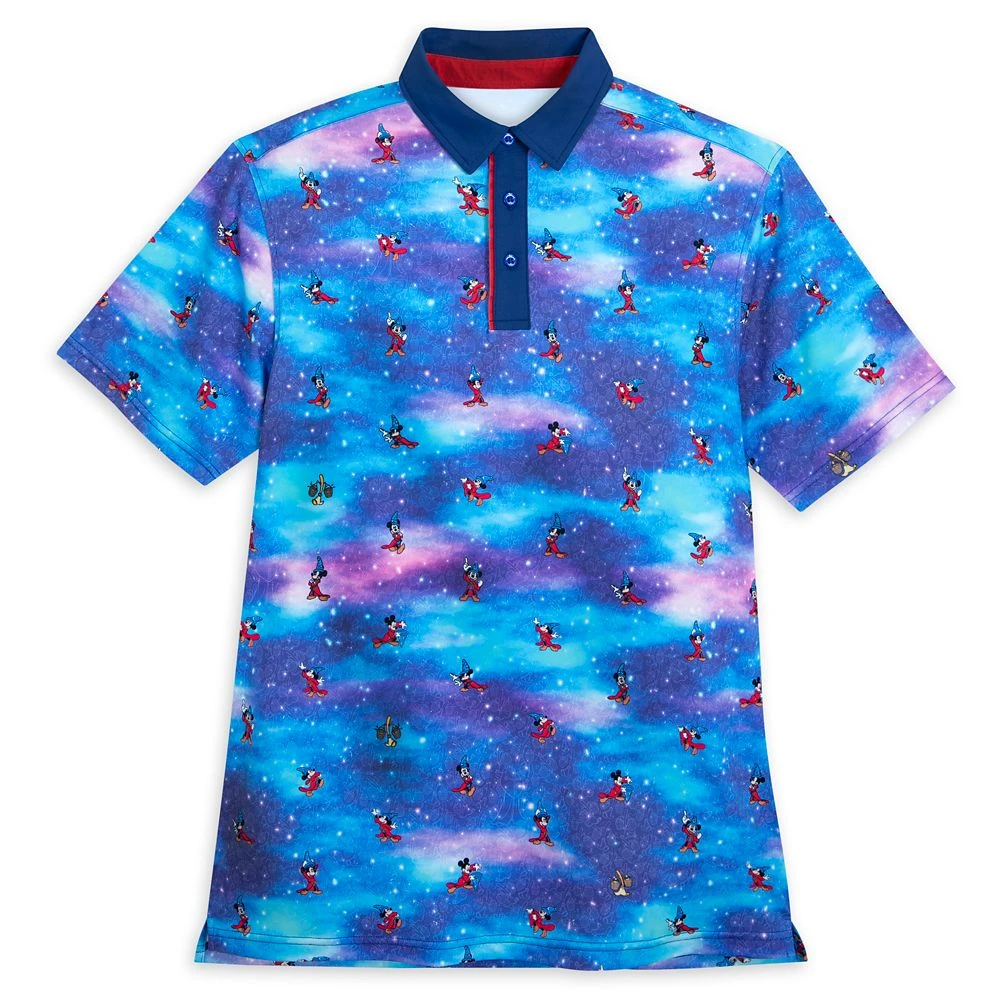Sorcerer Mickey Mouse Polo Shirt for Men by RSVLTS – Fantasia Disney Sorcerer Mickey Mouse Polo Shirt For Men By RSVLTS – Fantasia -Clothing Shop 5205106430324