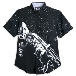Disney Star Wars ''Power Of The Dark Side'' Button Down Shirt For Adults By RSVLTS
