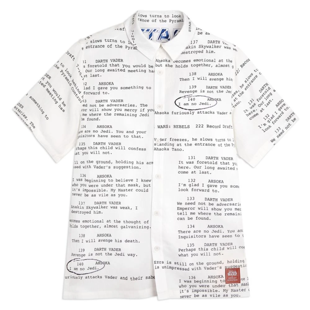 Ahsoka Tano Woven Shirt for Adults by Ashley Eckstein – Star Wars Disney Ahsoka Tano Woven Shirt For Adults By Ashley Eckstein – Star Wars -Clothing Shop 5205106880159