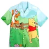 Disney Winnie The Pooh And Pals Woven Shirt For Adults