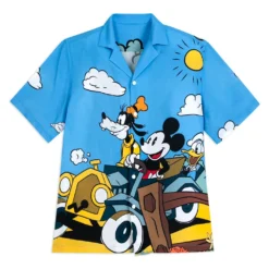 Disney Mickey Mouse And Friends Woven Shirt For Adults – Mickey & Co.