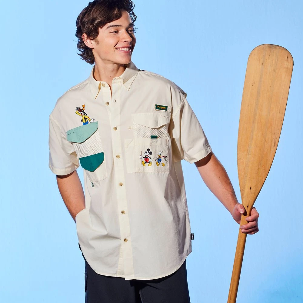 Mickey Mouse and Friends Camp Shirt for Men by Columbia – Mickey & Co. Disney Mickey Mouse And Friends Camp Shirt For Men By Columbia – Mickey & Co. -Clothing Shop 5205107600234 1