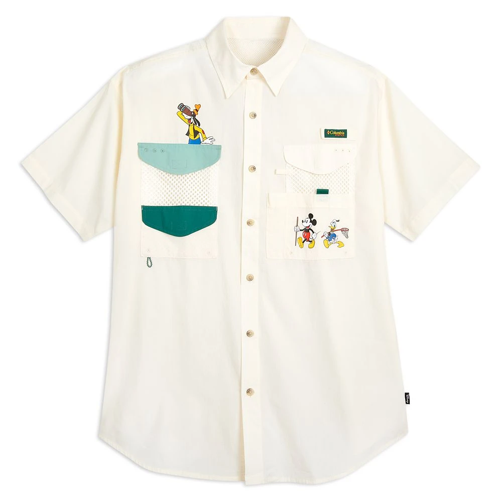 Mickey Mouse and Friends Camp Shirt for Men by Columbia – Mickey & Co. Disney Mickey Mouse And Friends Camp Shirt For Men By Columbia – Mickey & Co. -Clothing Shop 5205107600234