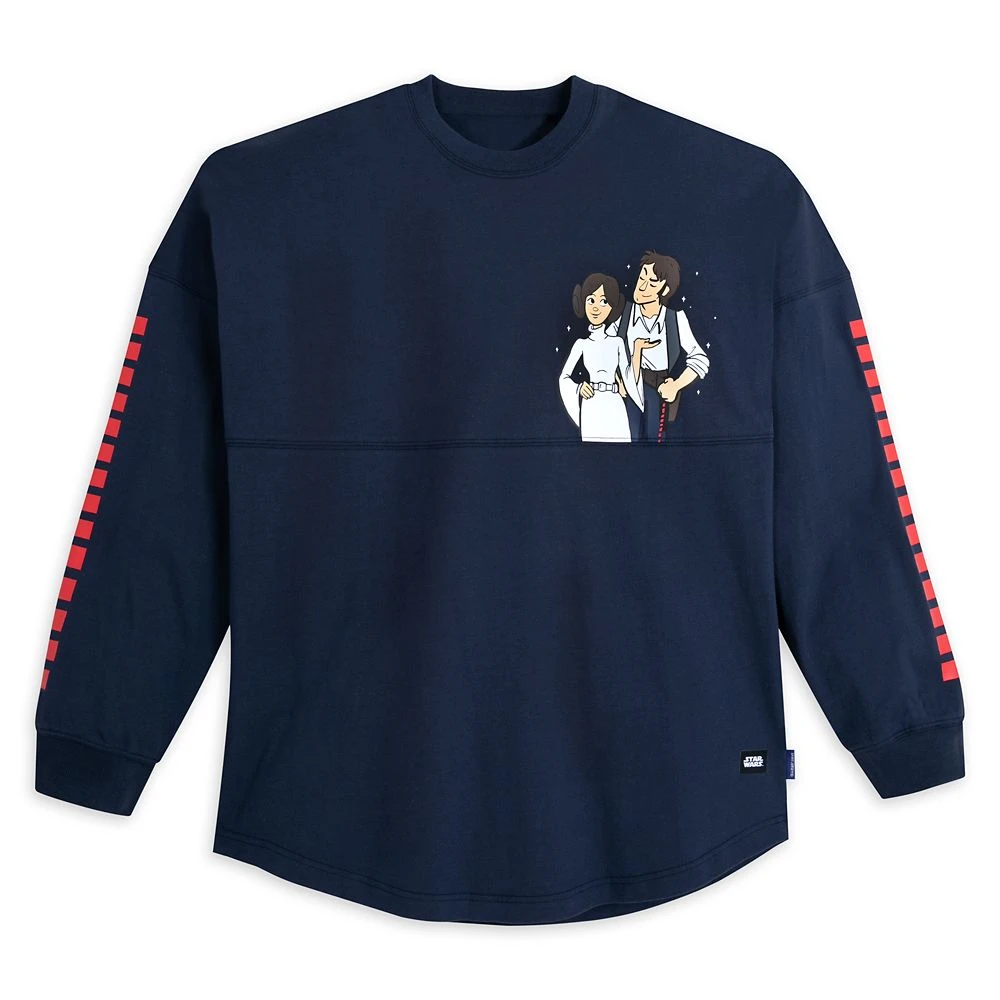 Princess Leia and Han Solo ''I Know'' Couples Spirit Jersey for Adults – Star Wars – Navy Disney Princess Leia And Han Solo ''I Know'' Couples Spirit Jersey For Adults – Star Wars – Navy -Clothing Shop 5302058380057