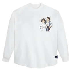 Disney Princess Leia And Han Solo ''I Love You'' Couples Spirit Jersey For Adults – Star Wars – White