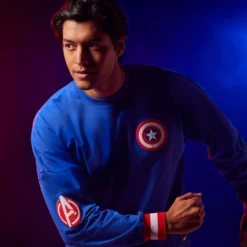 Disney Captain America Spirit Jersey For Adults -Clothing Shop 5302058380079 10