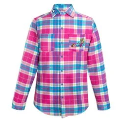 Disney Lizzie McGuire Flannel Shirt For Adults By Cakeworthy